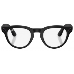 Умные очки Ray-Ban Meta* Headliner Gen 2 Matte Black, Прозрачные линзы для компьютера Clear Blue-Violet (RW4013), размер L